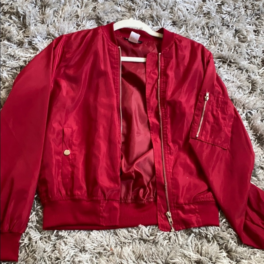 ❤️ Red Bomber Jacket ❤️